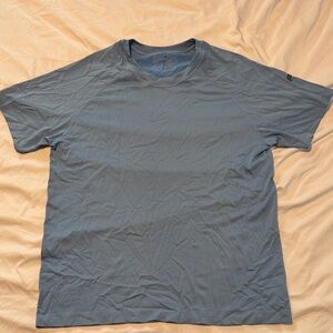 Fabletics Slate Blue Short Sleeve Tee